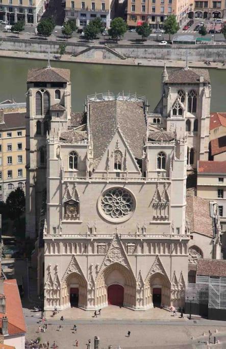Apartament Studio Close Fourviere Very Quiet & Small Terrace Lyon Zewnętrze zdjęcie