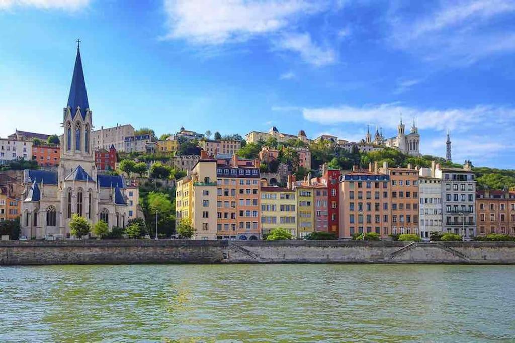 Apartament Studio Close Fourviere Very Quiet & Small Terrace Lyon Zewnętrze zdjęcie